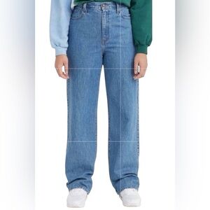 Levi's Women's High Waisted Straight Jeans Loose Fit Size 29